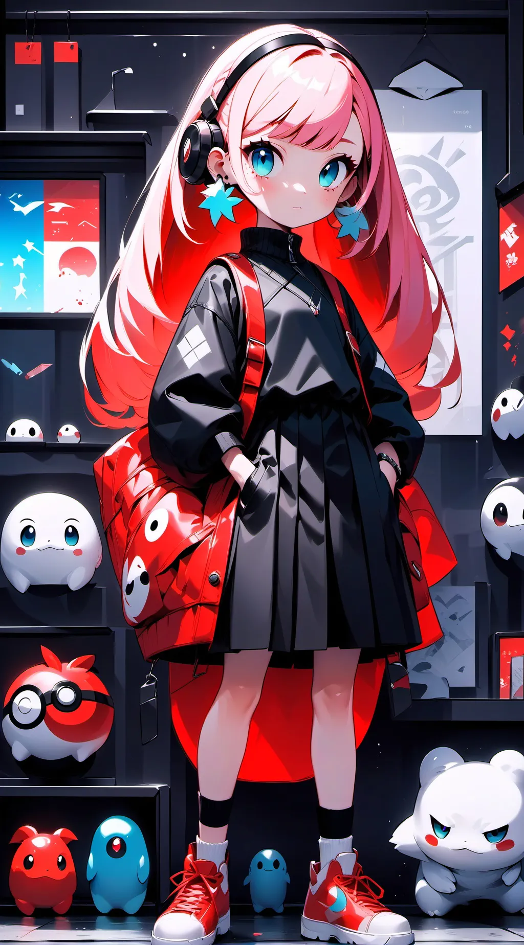 ai character: Stop inflation!  background