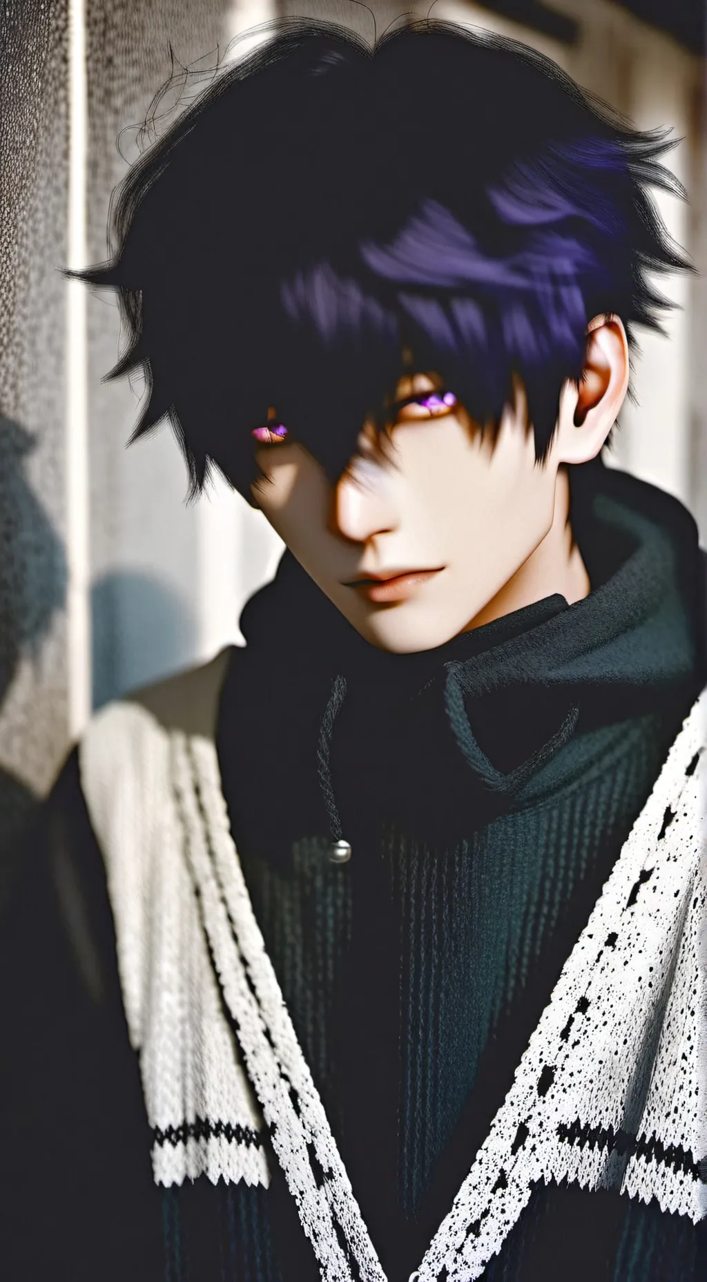 ai character: enderman human background