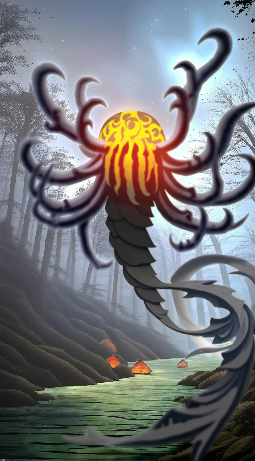 ai character: sprunki horor background
