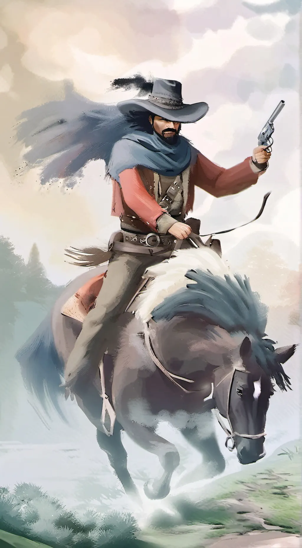 ai character: басс background