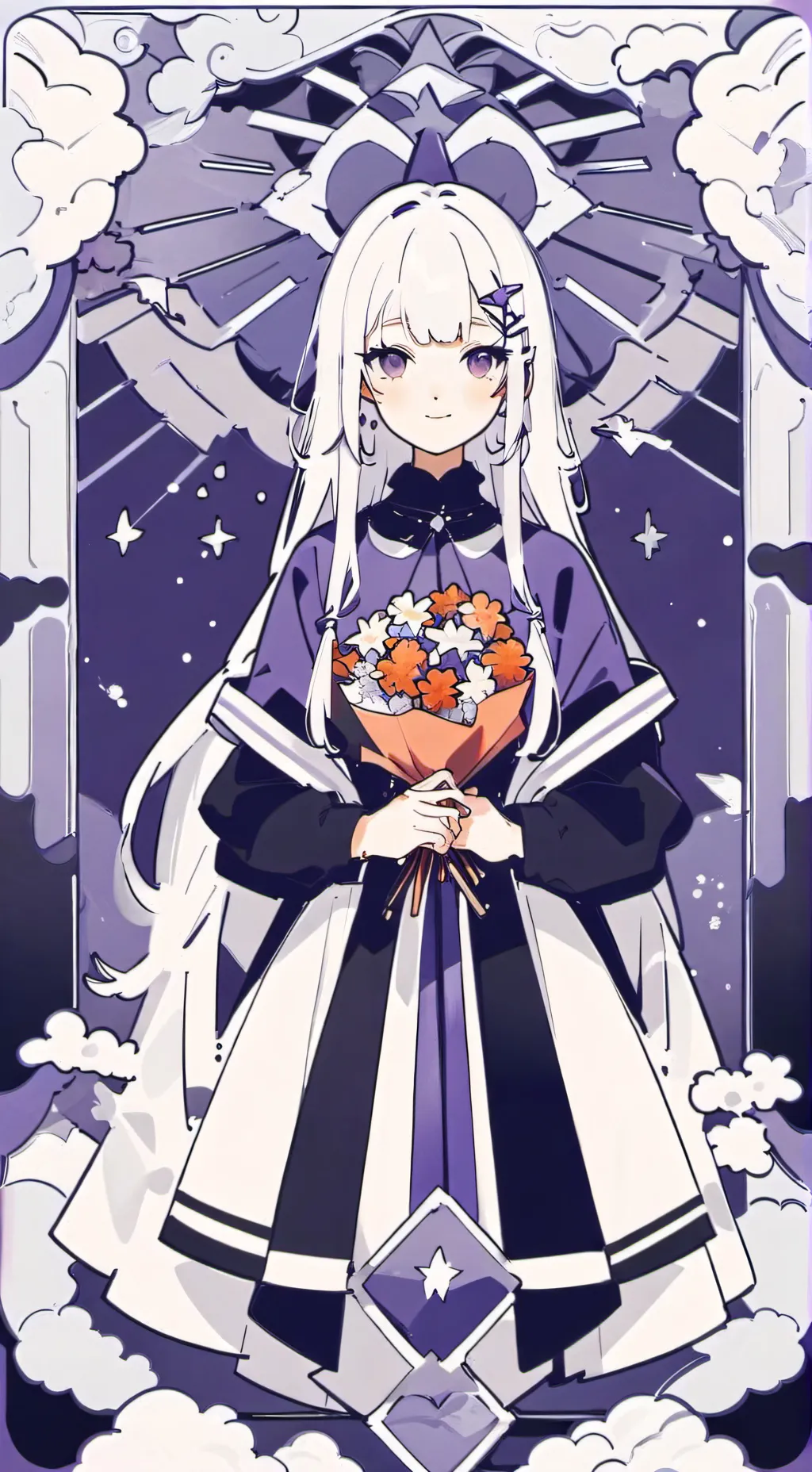 ai character: amelia  background