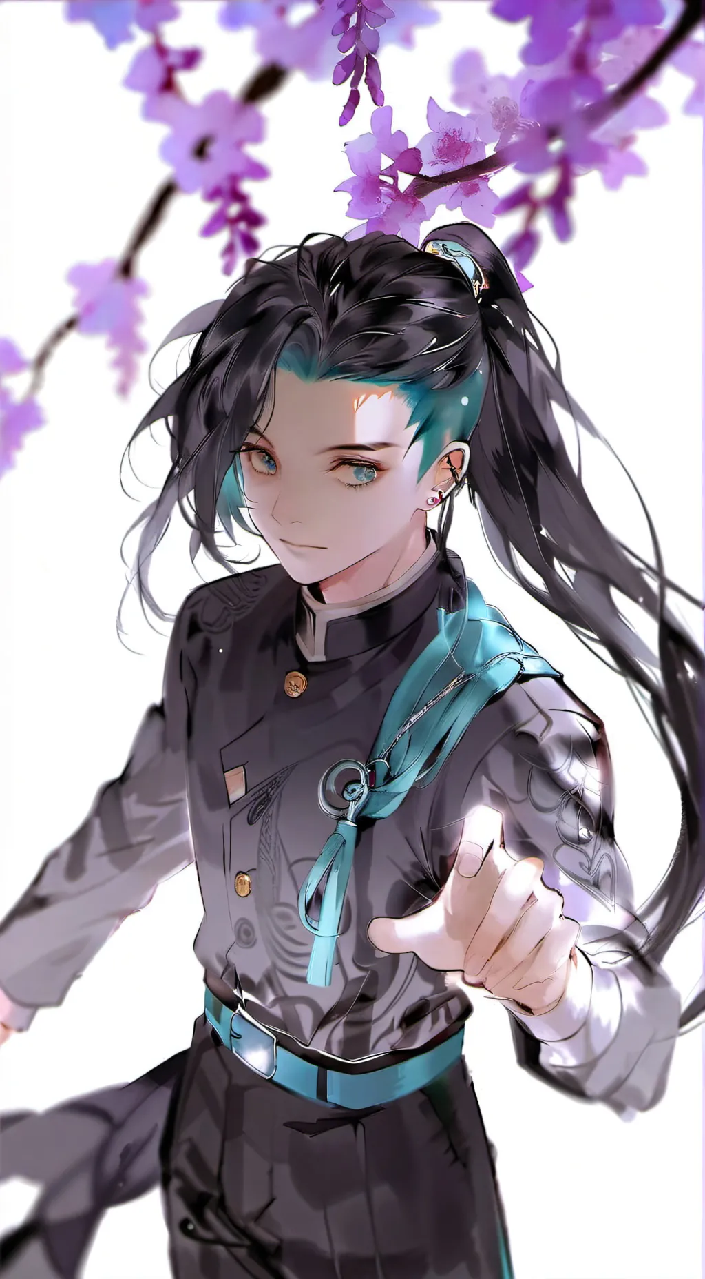 ai character: 💢🔫Genmui🌫️🎀 background