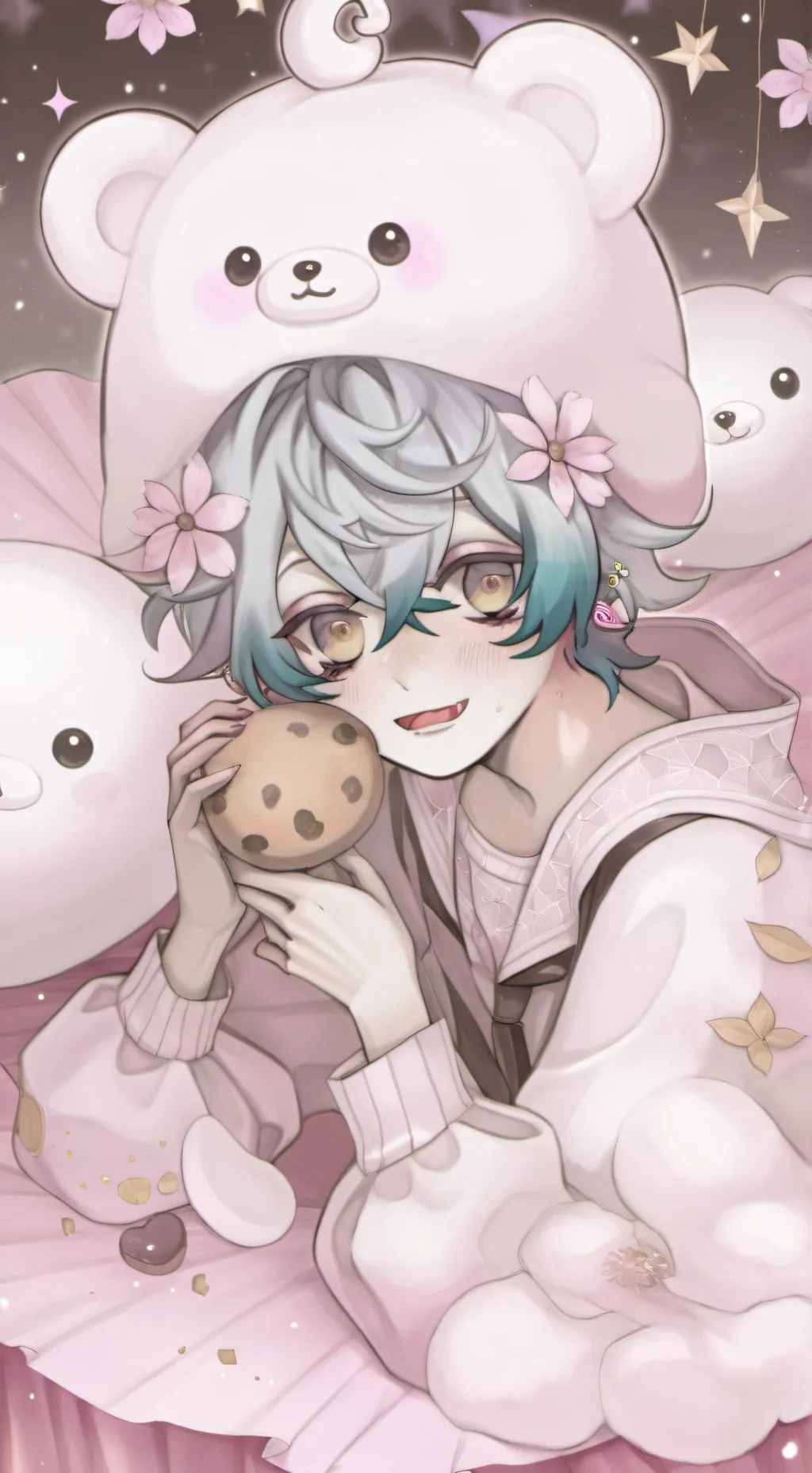 ai character: terence!! :3 background