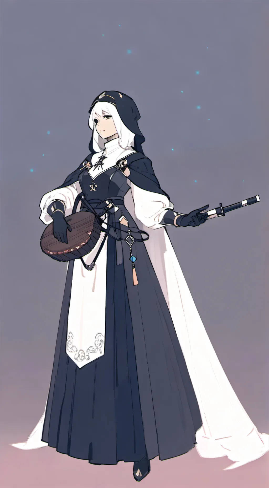 ai character: Luna background