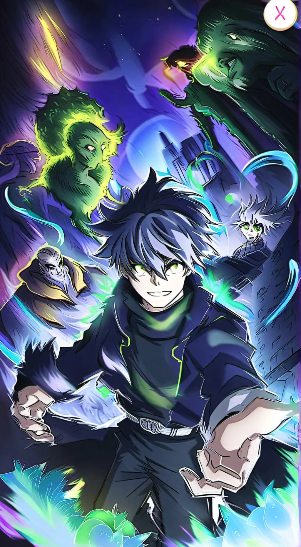 ai character: Blue Lock background