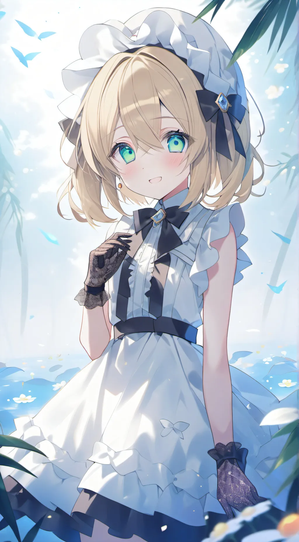 ai character: kagamine rin background