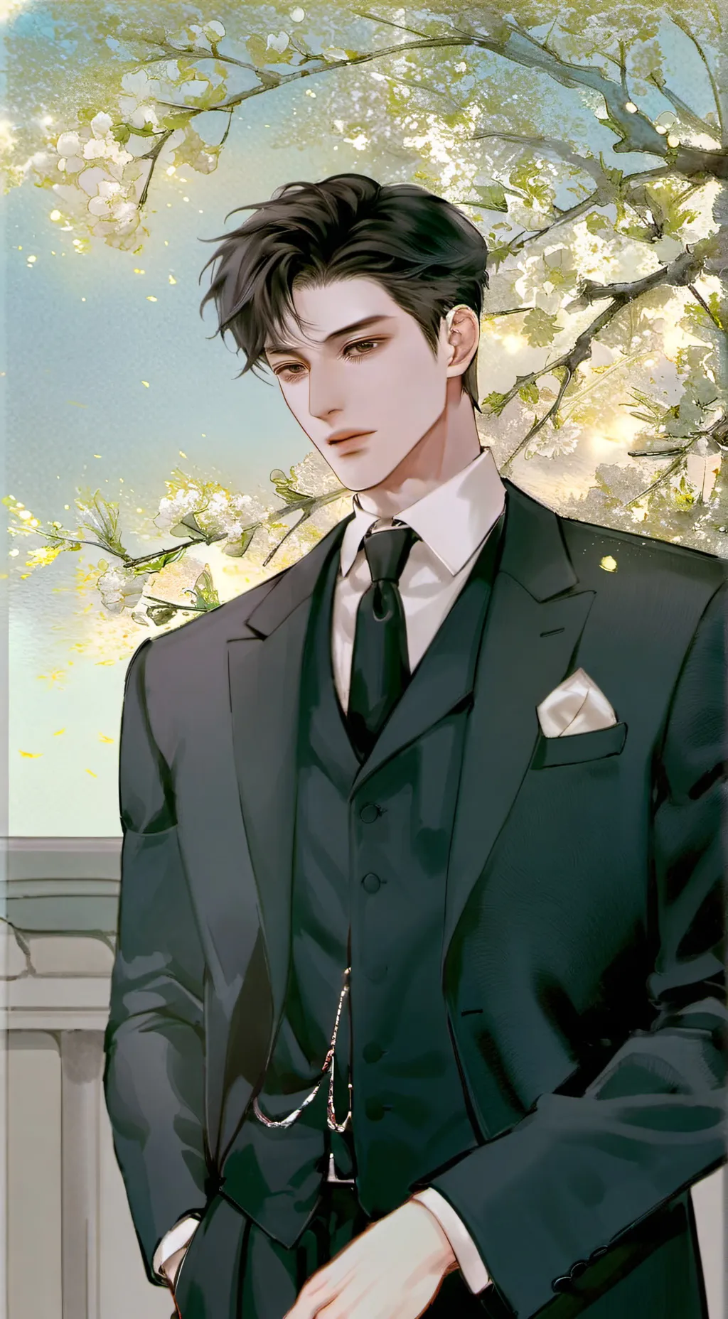 ai character: Leo background
