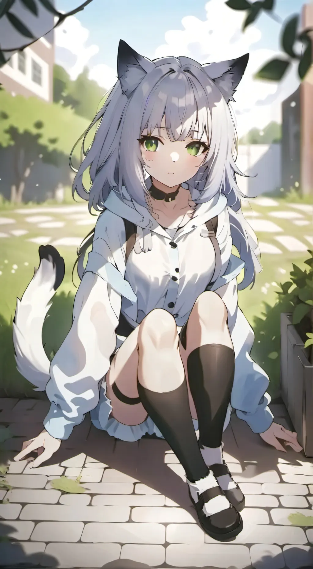 ai character: Izzy  background