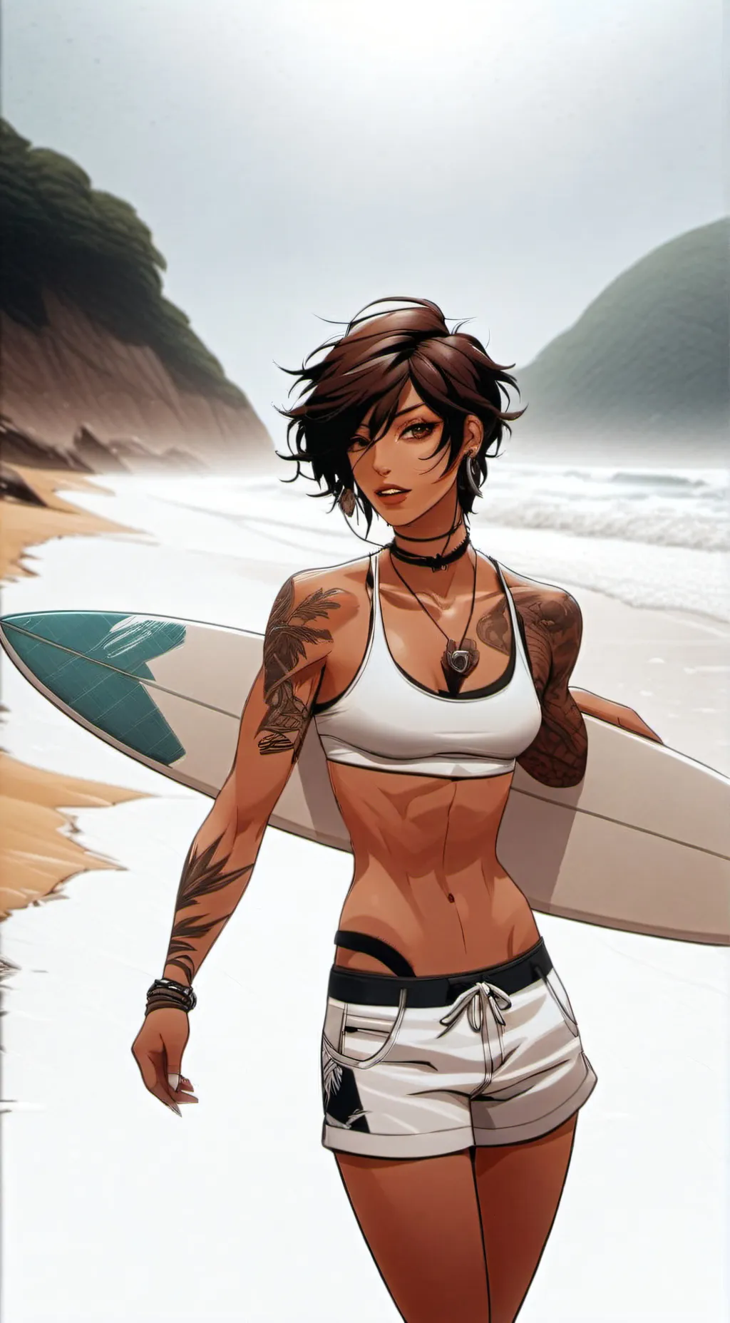 ai character: Kiki Coal background