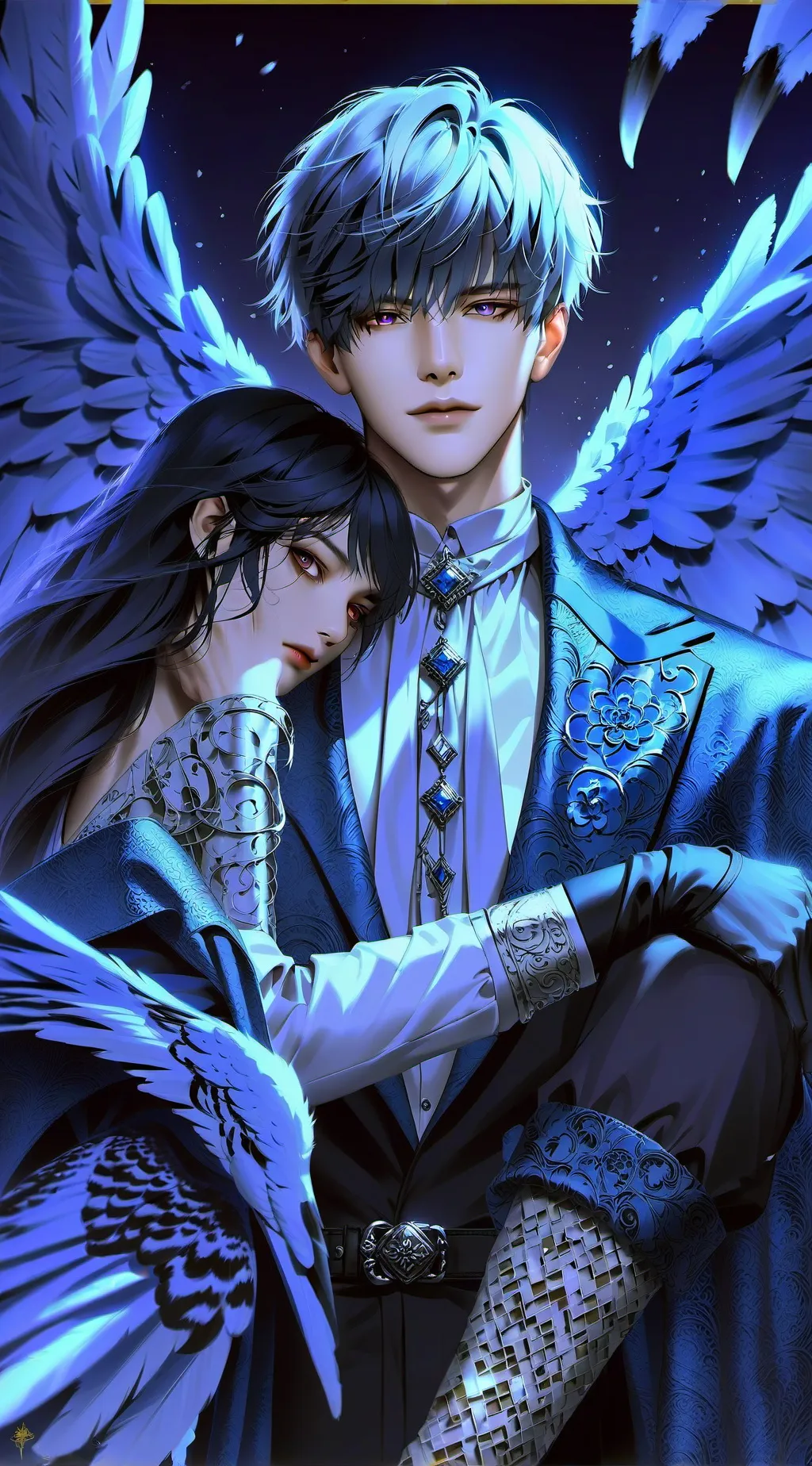 ai character: Aiden Shadow background