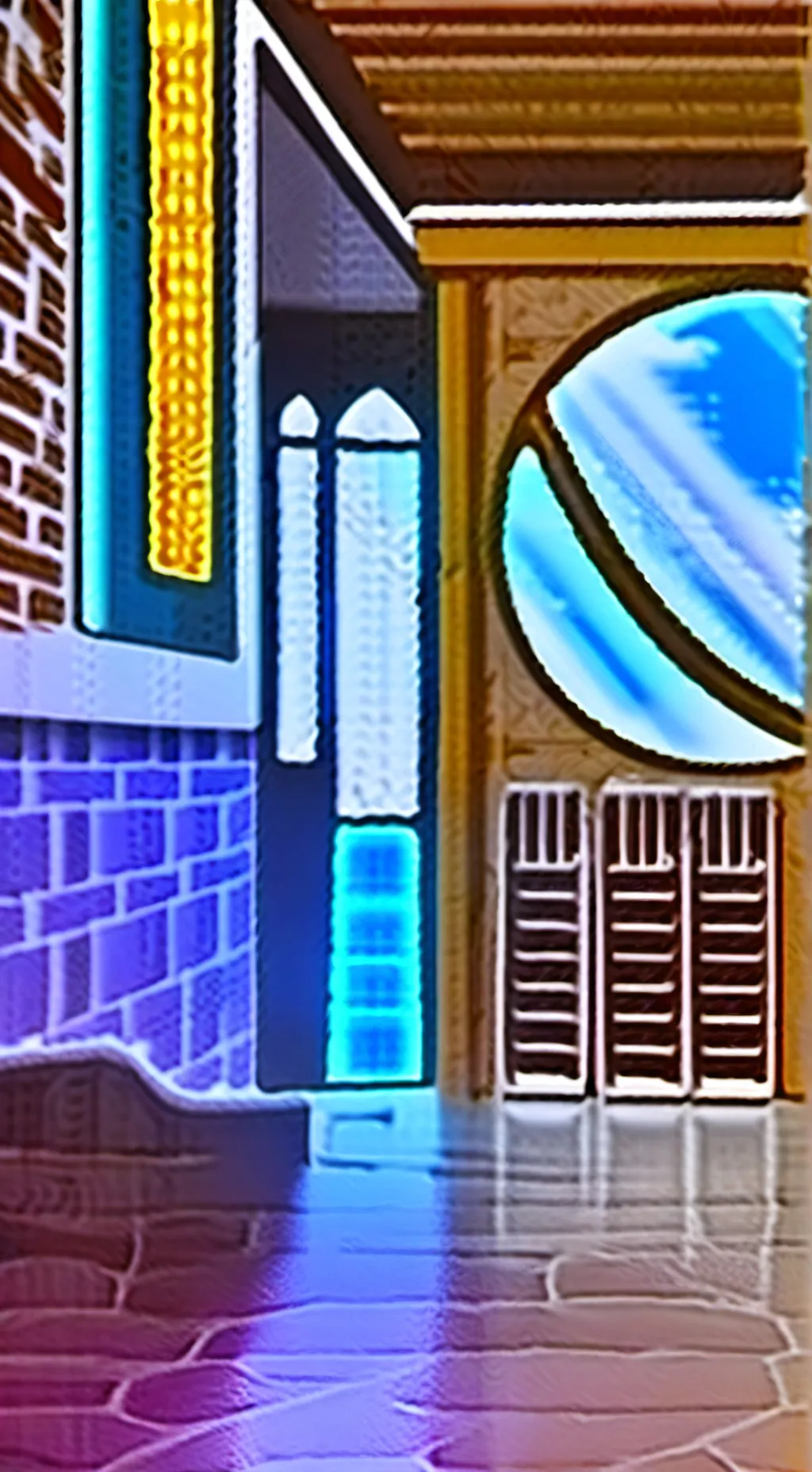 ai character: dandys world background