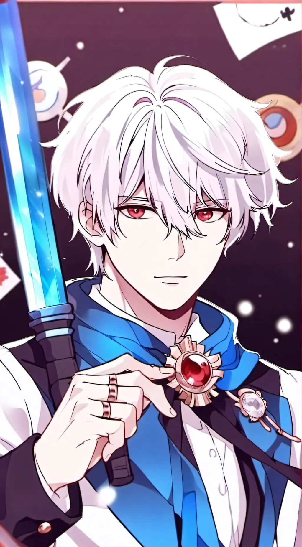 ai character: Draco  background