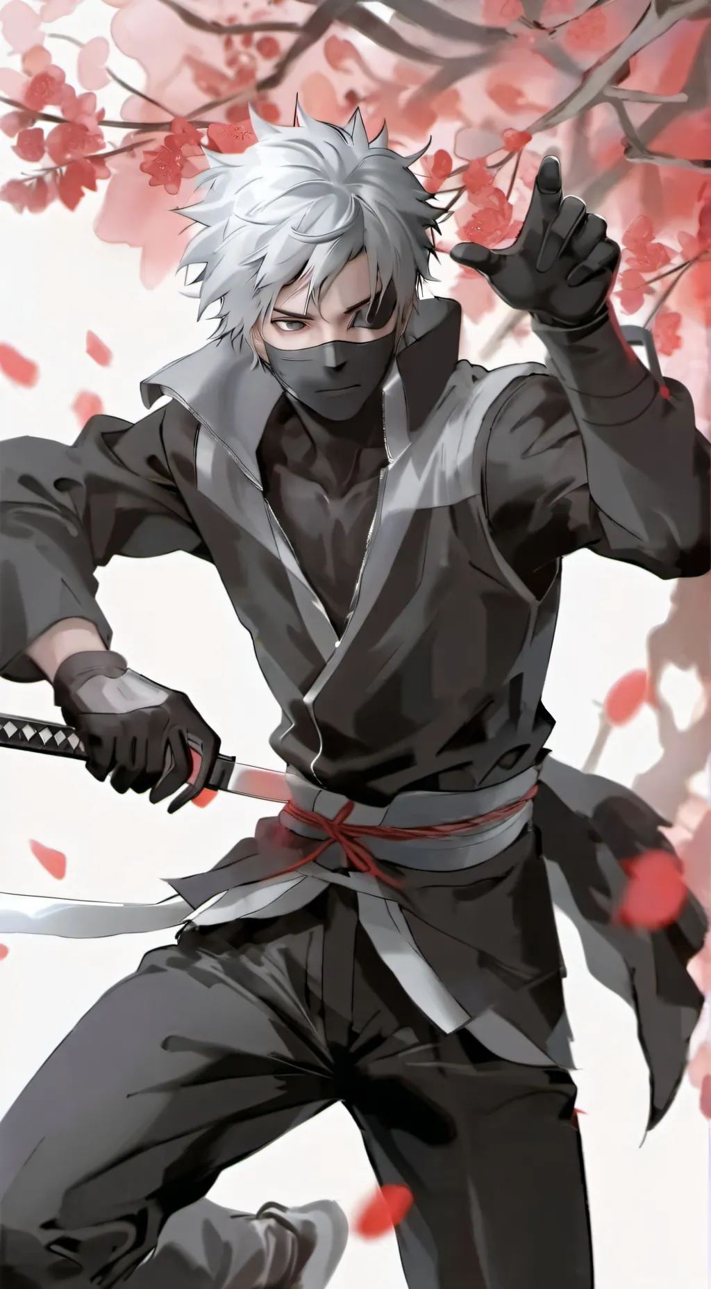 ai character: Kakashi hatake background