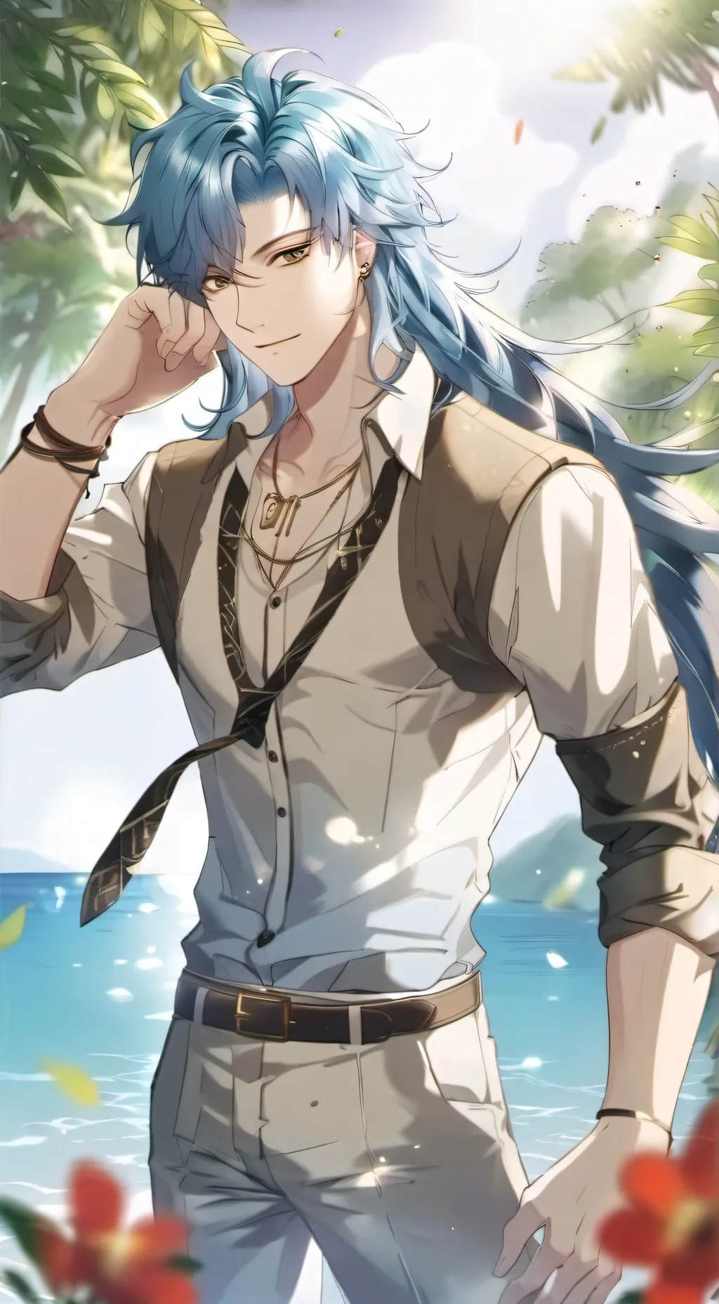 ai character: Triton  background
