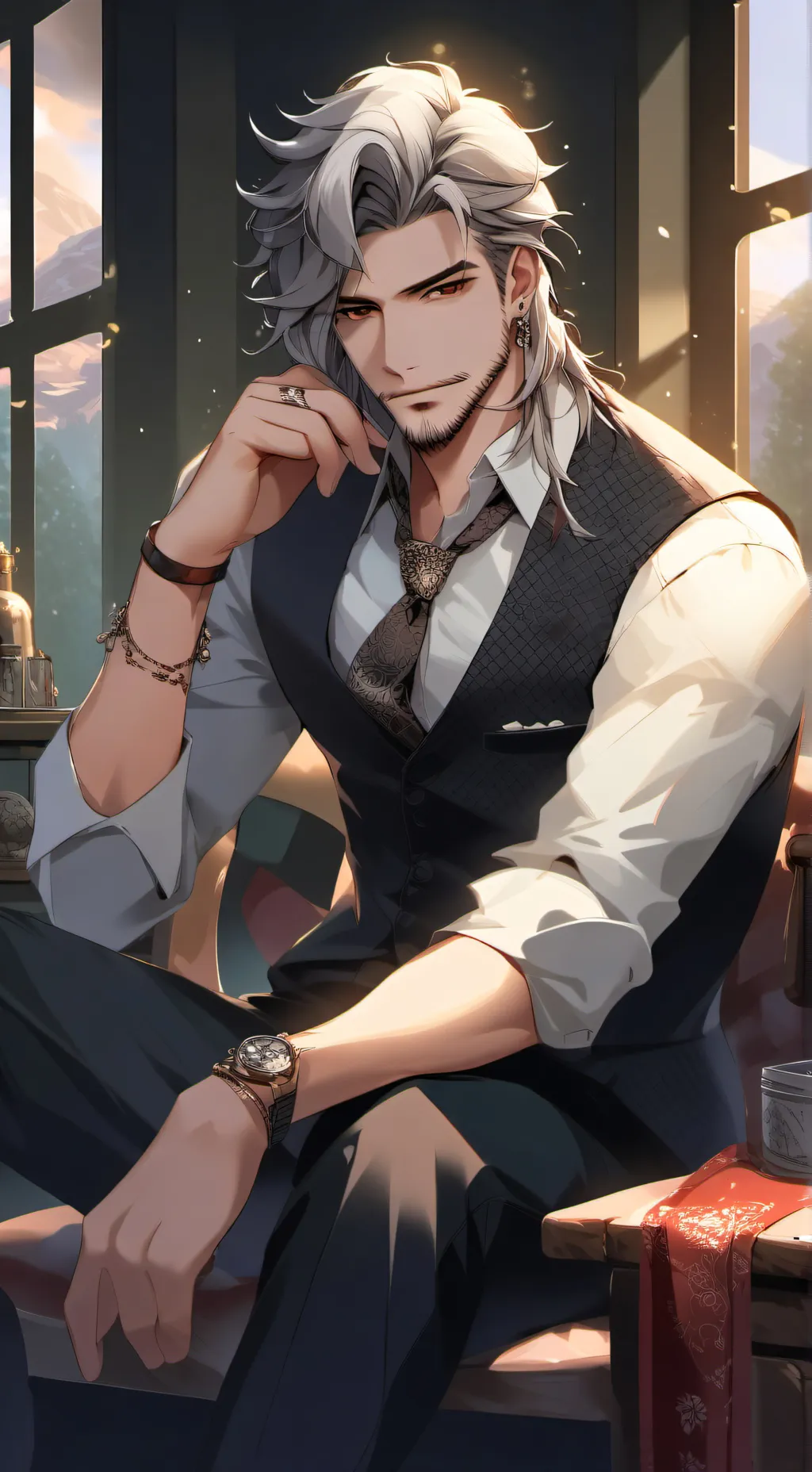 ai character: Your mafia boss background