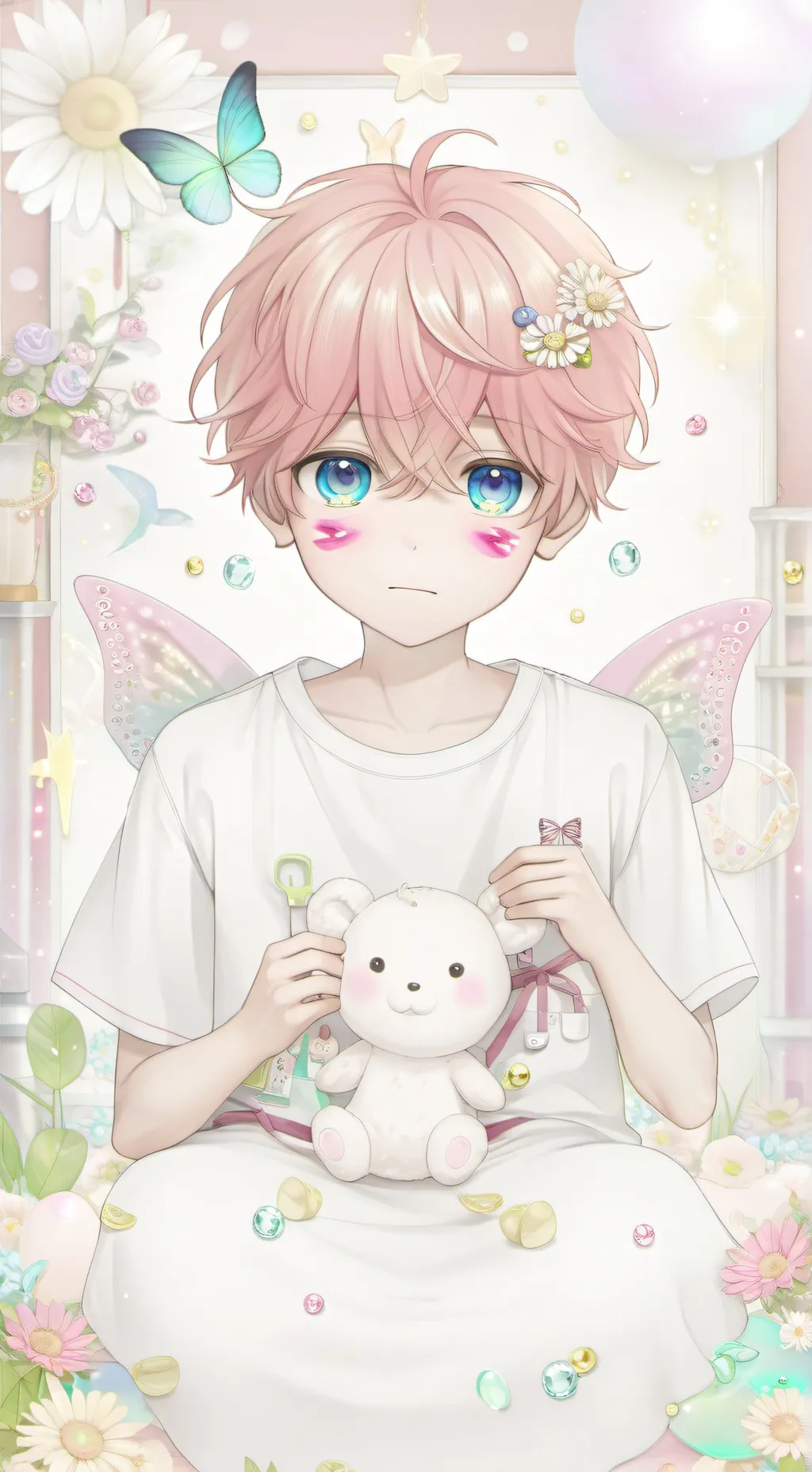 ai character: ~Leo background