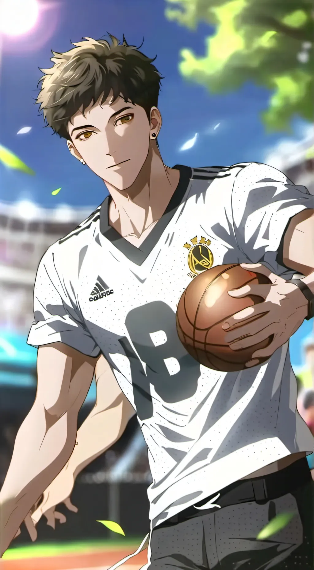 ai character: hugo background