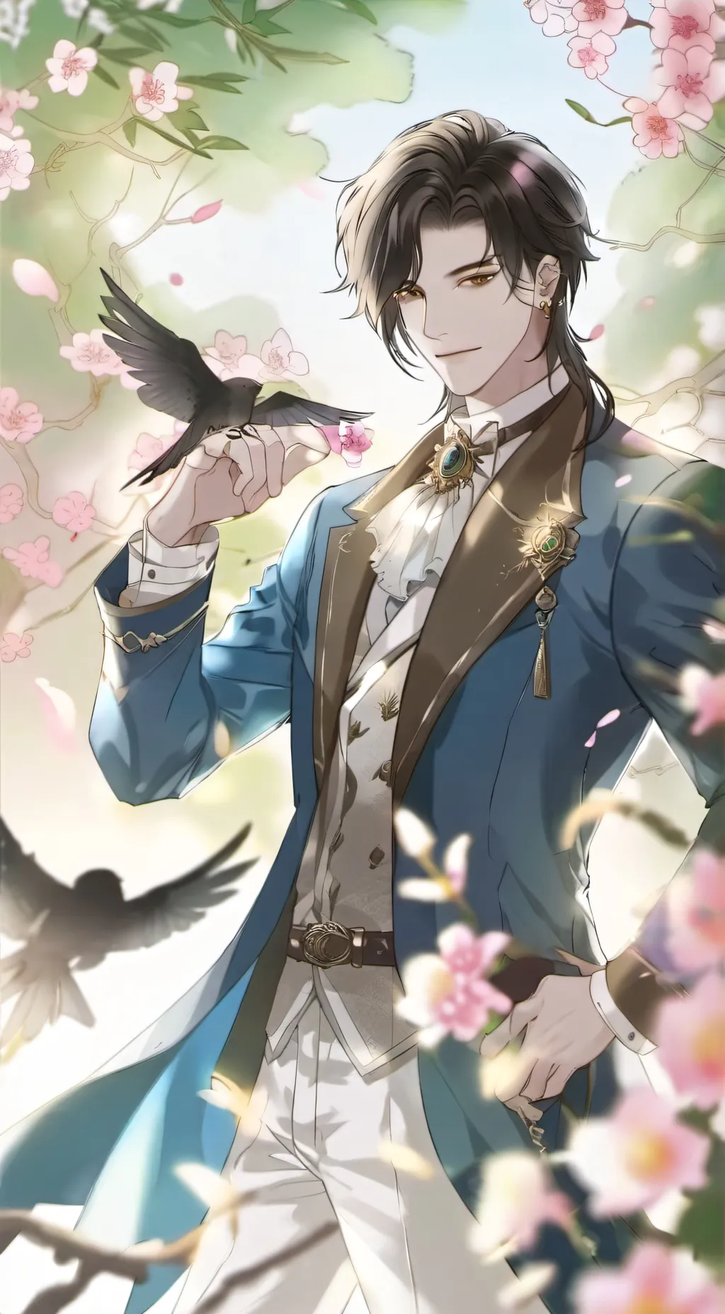ai character: Alexander  background