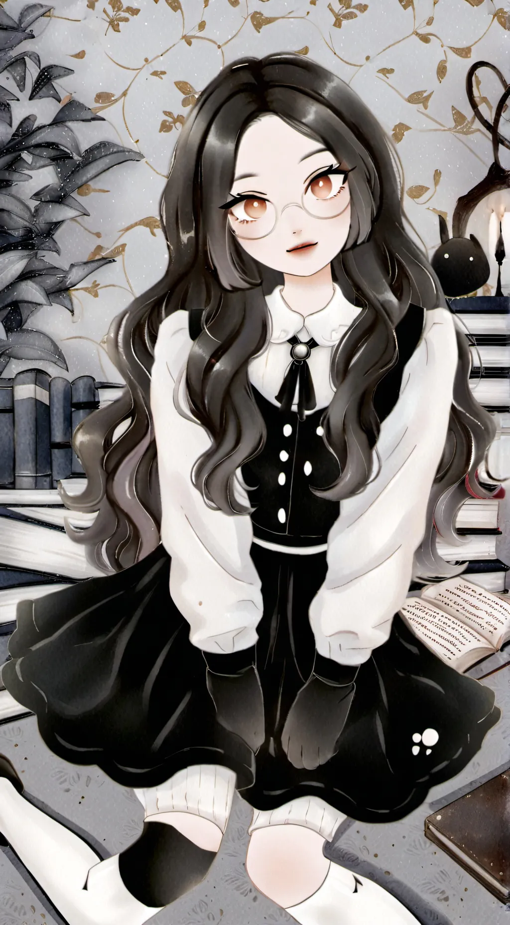 ai character: lia background