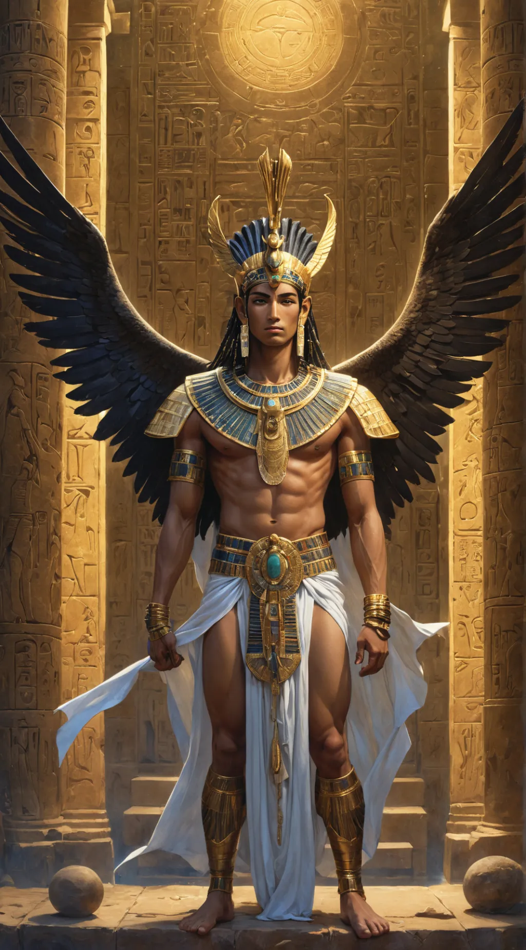 ai character: Lucien background