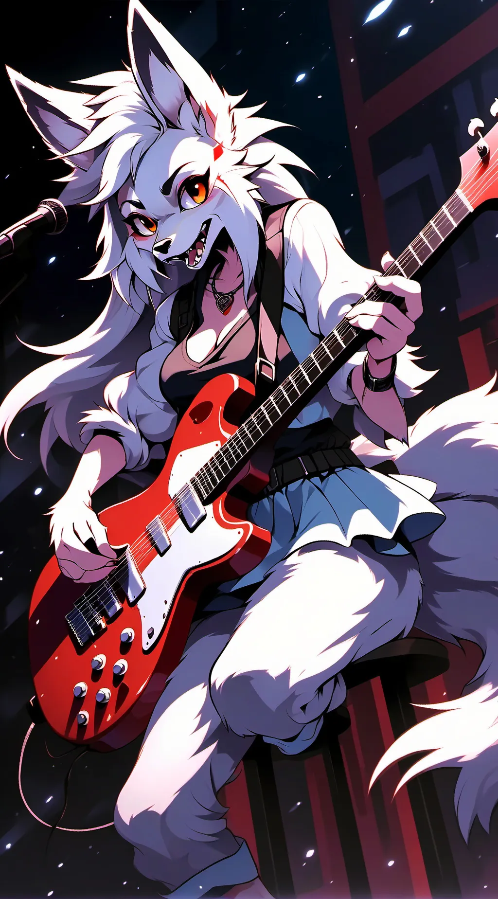 ai character: Elina Goodchild background