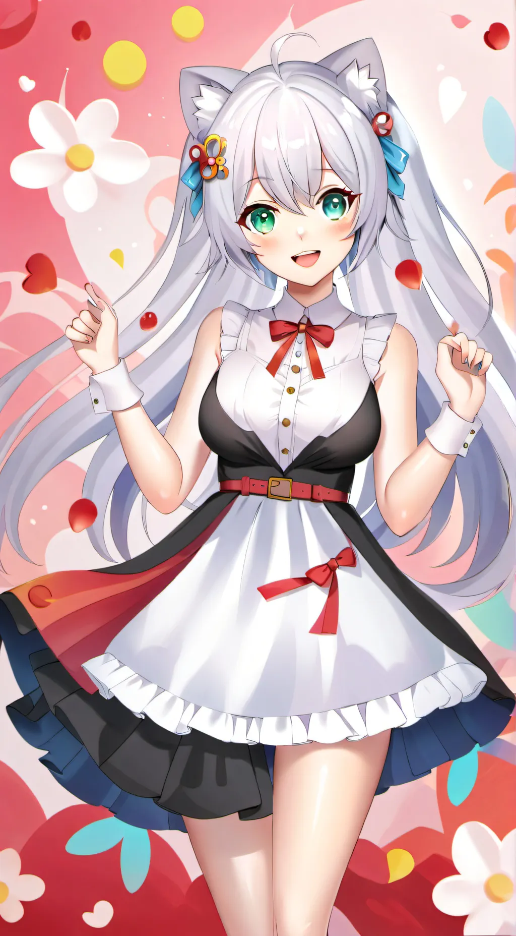 ai character: miku background