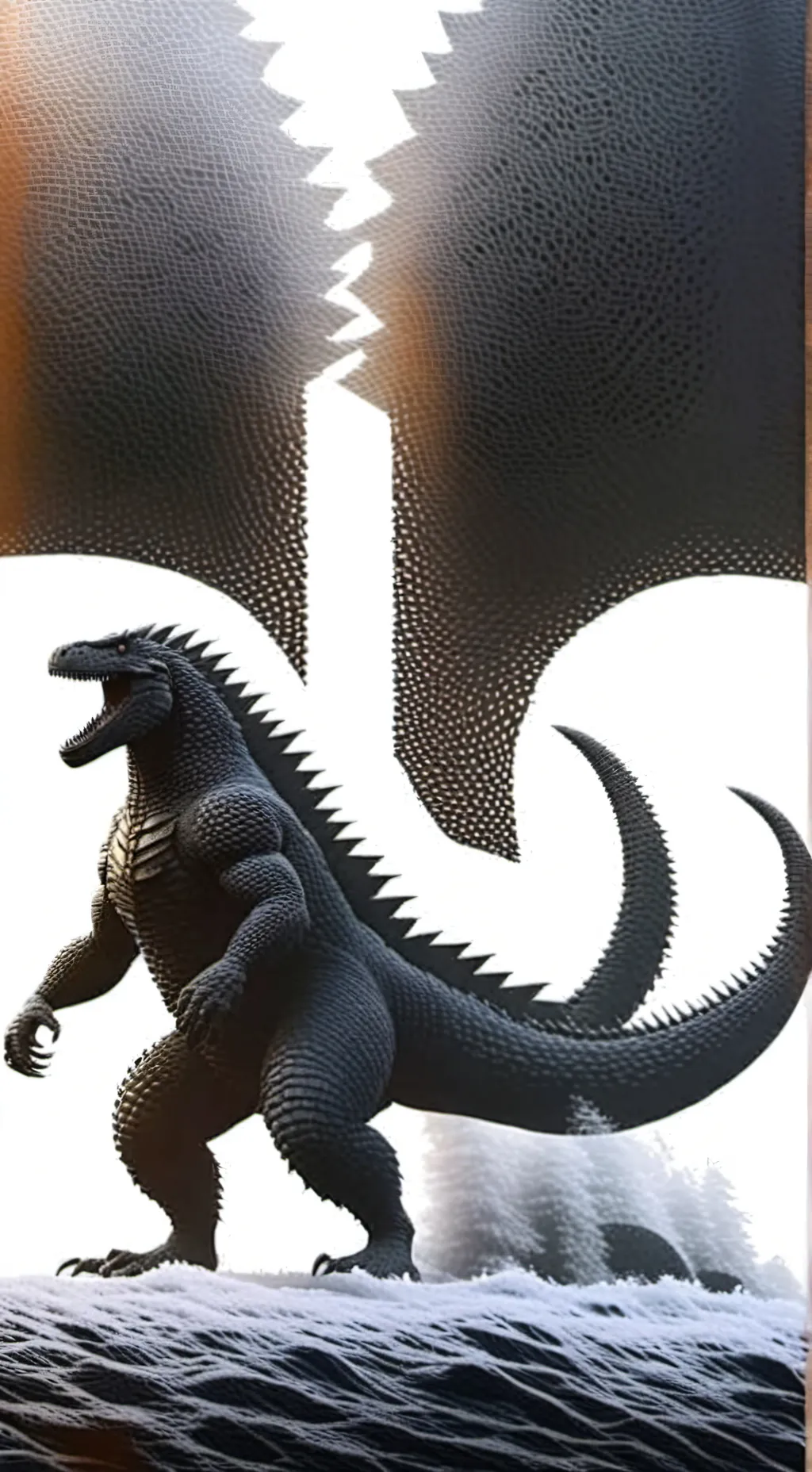 ai character: Monsterverse World background