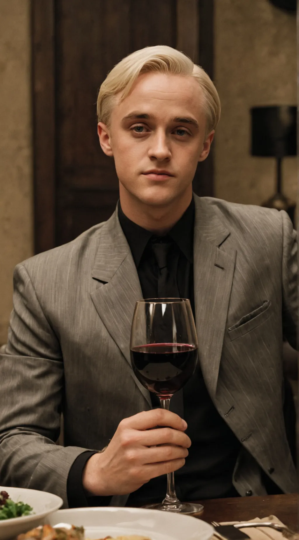 ai character: draco malfoy background