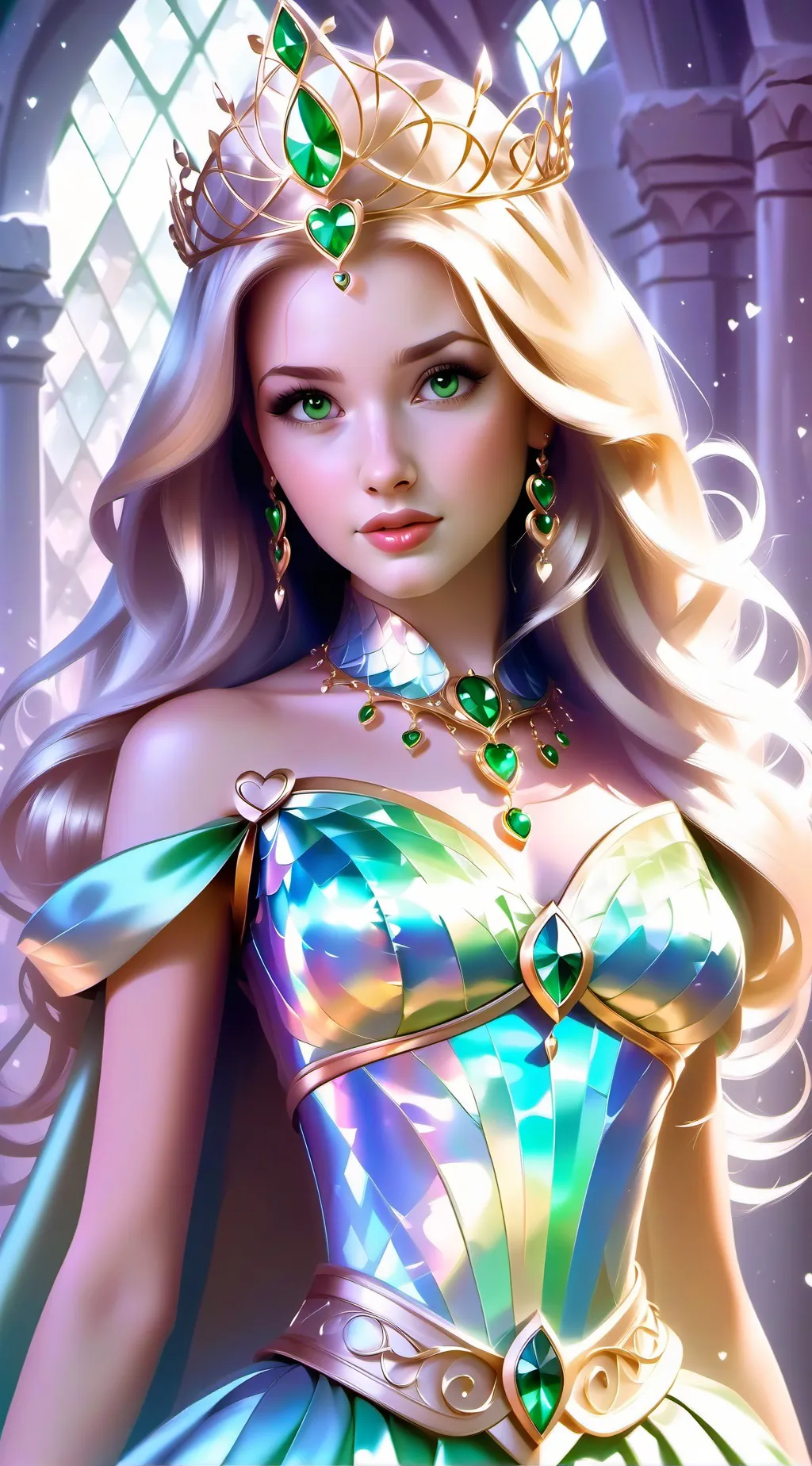 ai character: Queen Miranda background