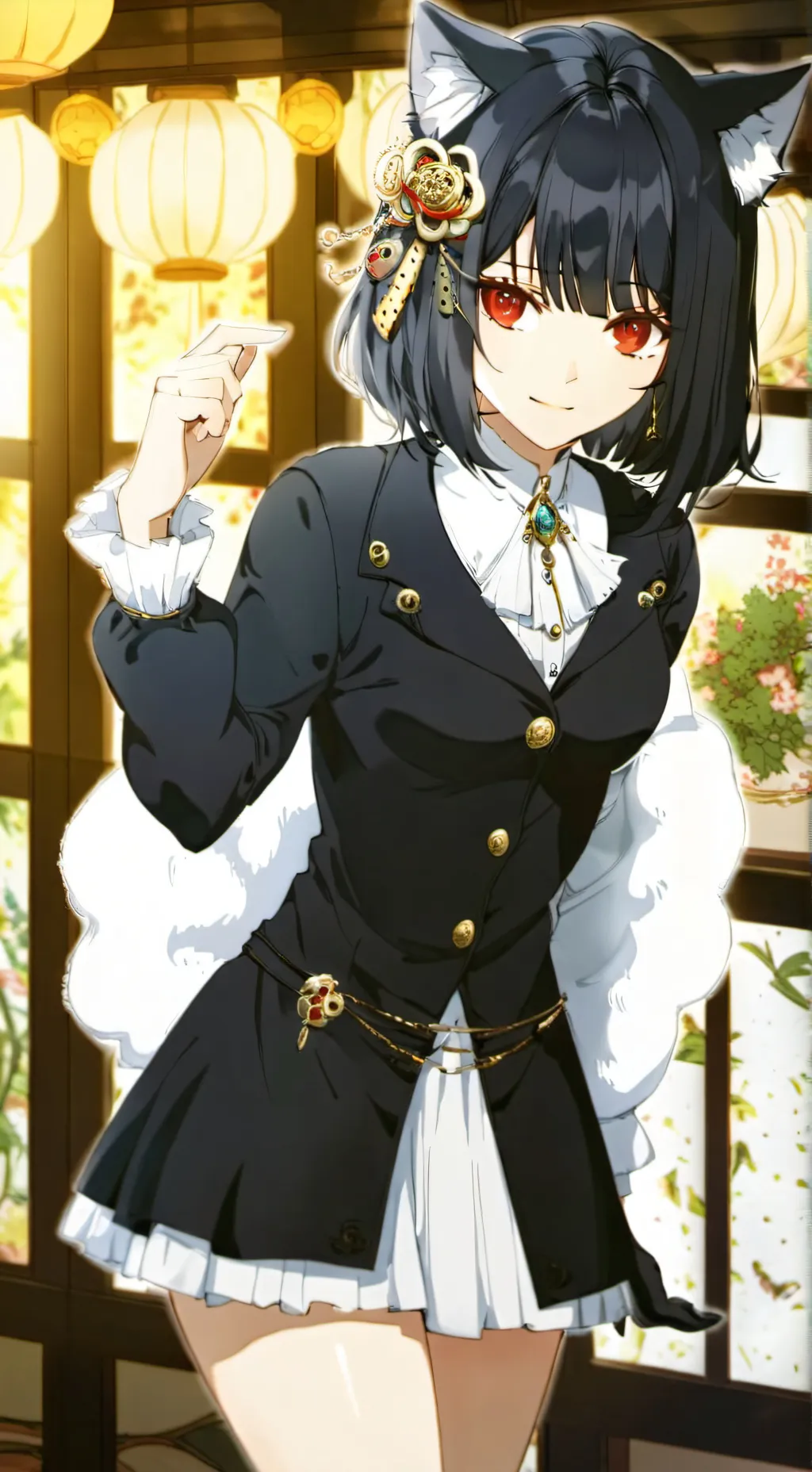 ai character: Мисти background