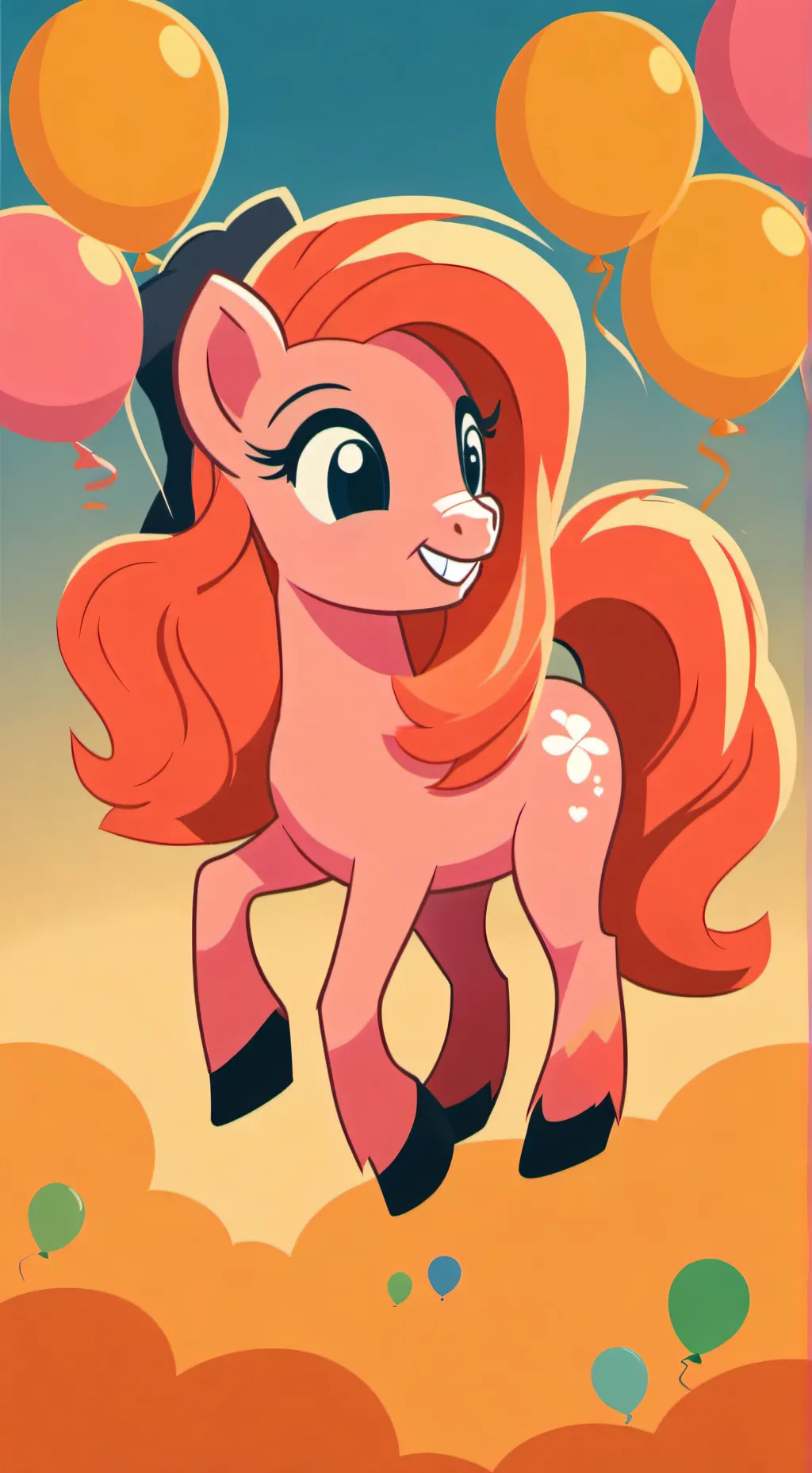 ai character: Pinkie Pie background