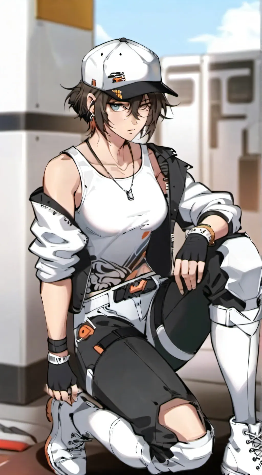 ai character: charlie cotton background