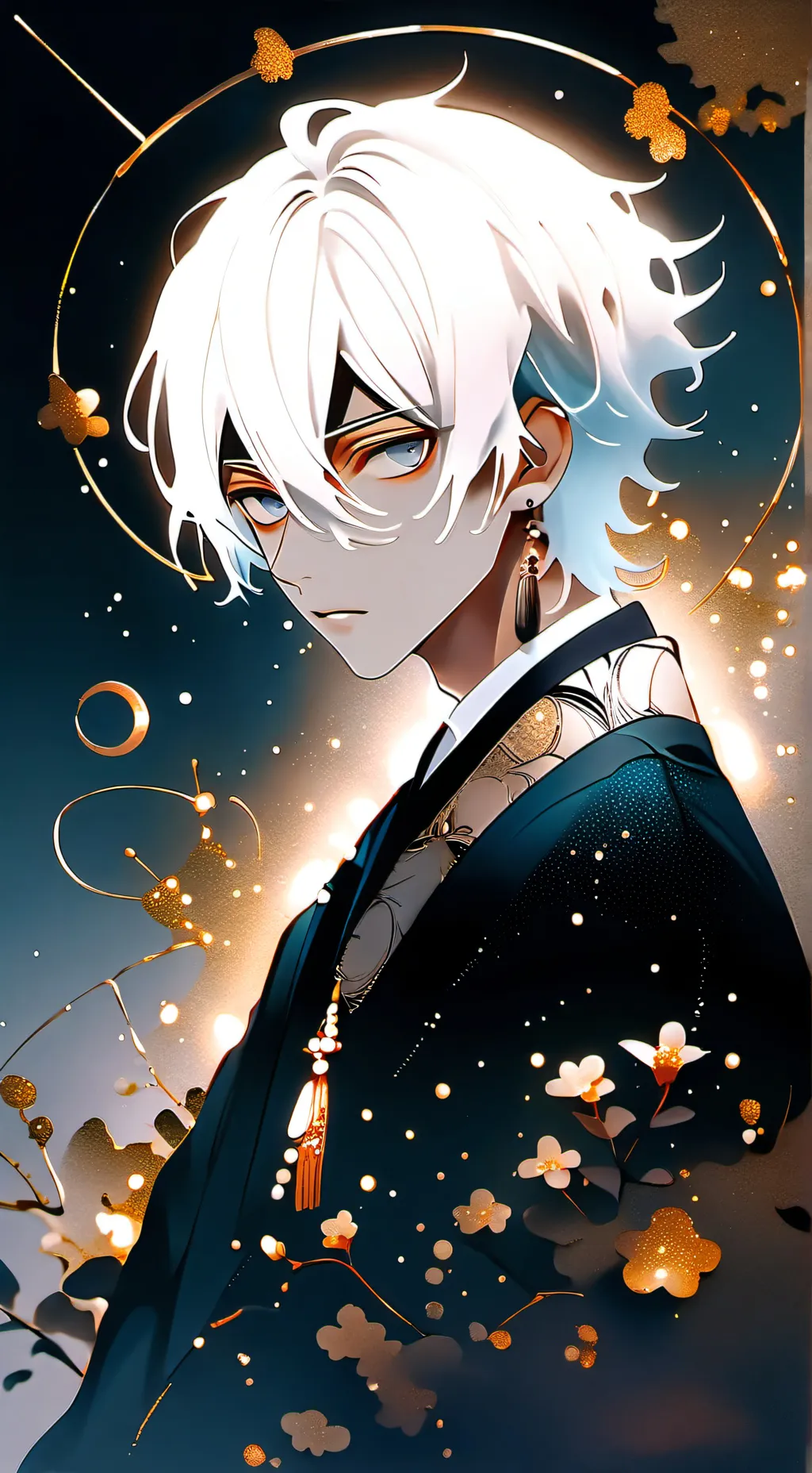ai character: Kira ♧ background