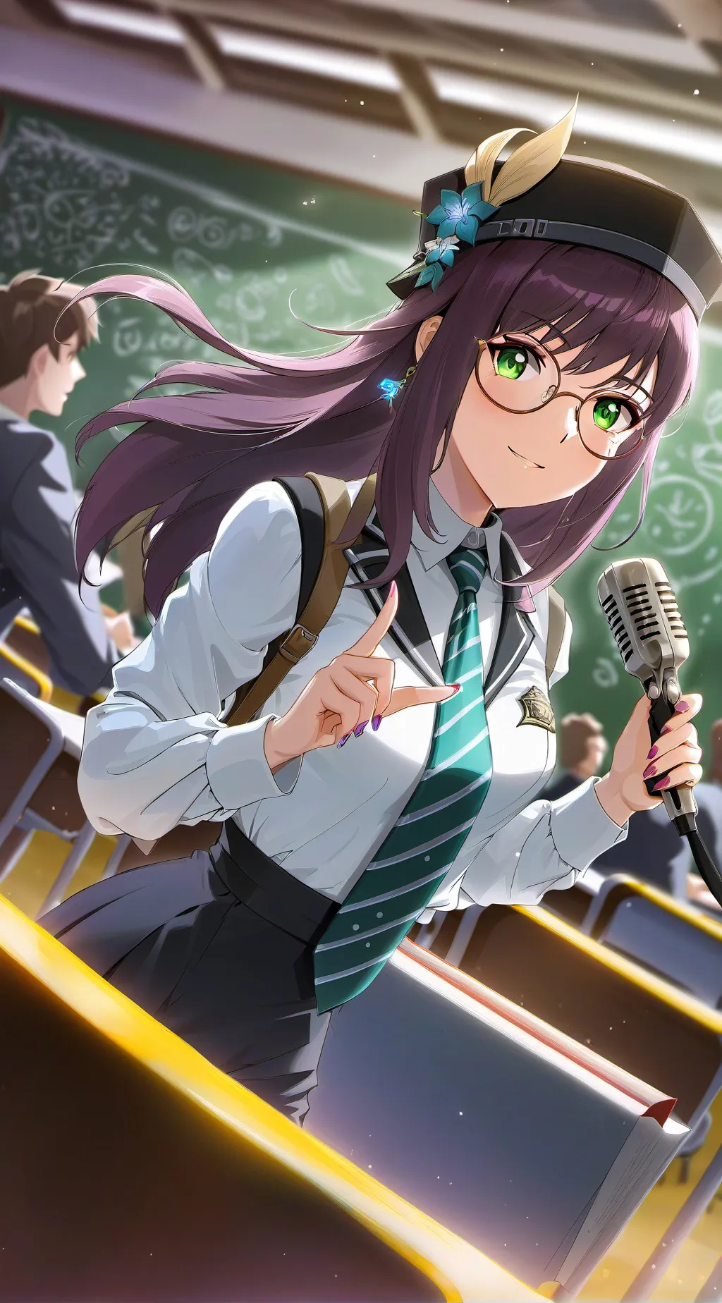 ai character: Rachel background