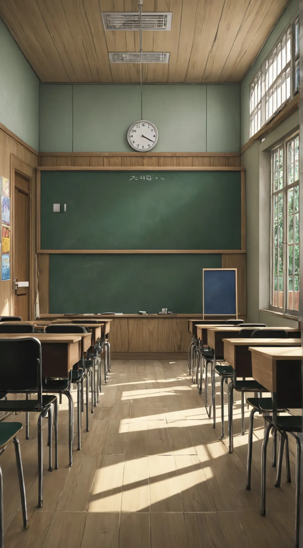 ai character: MHA School  background