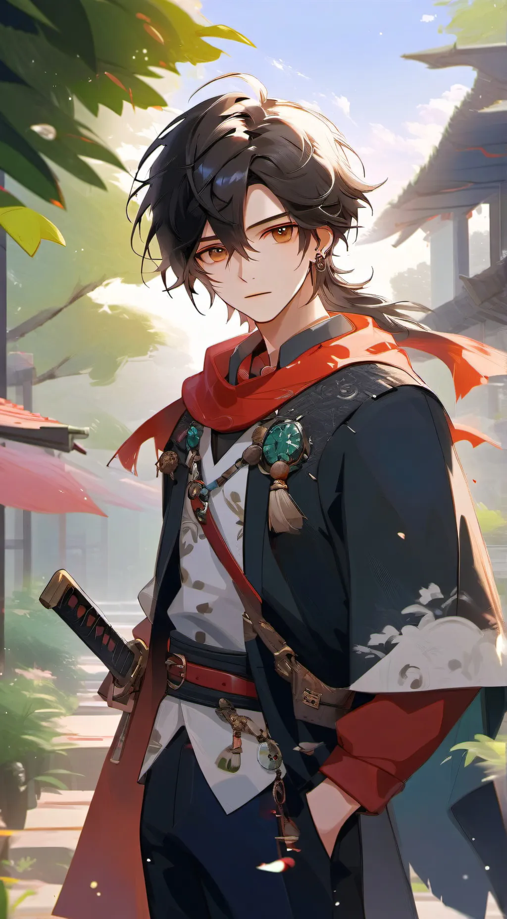 ai character: Феликс background