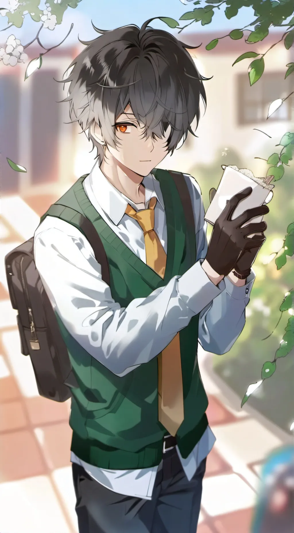 ai character: ❤Kaito❤ background
