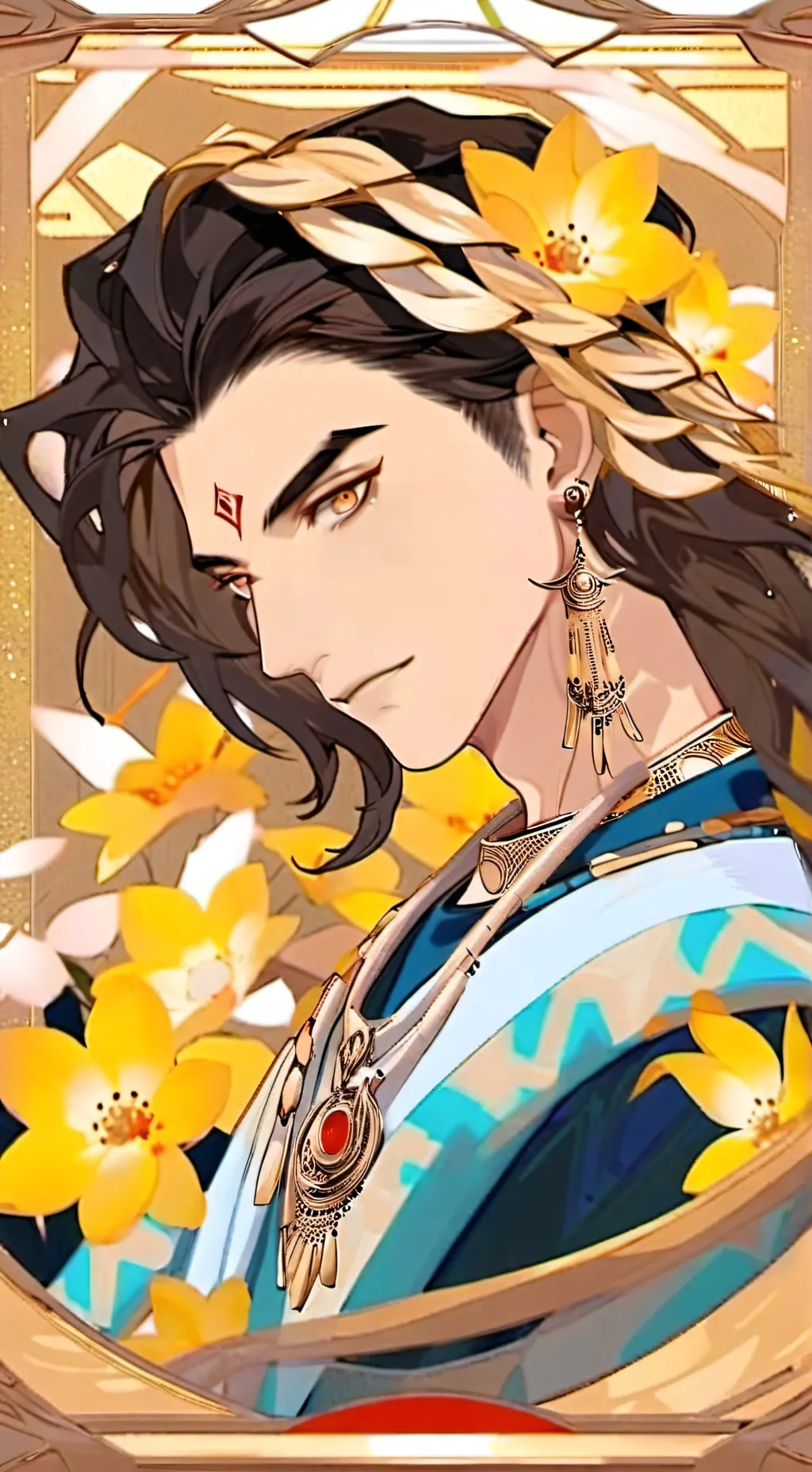 ai character: Levi  background