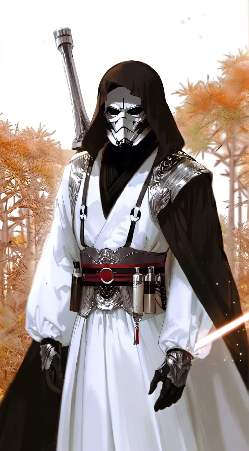 ai character: clone jedi guard  background