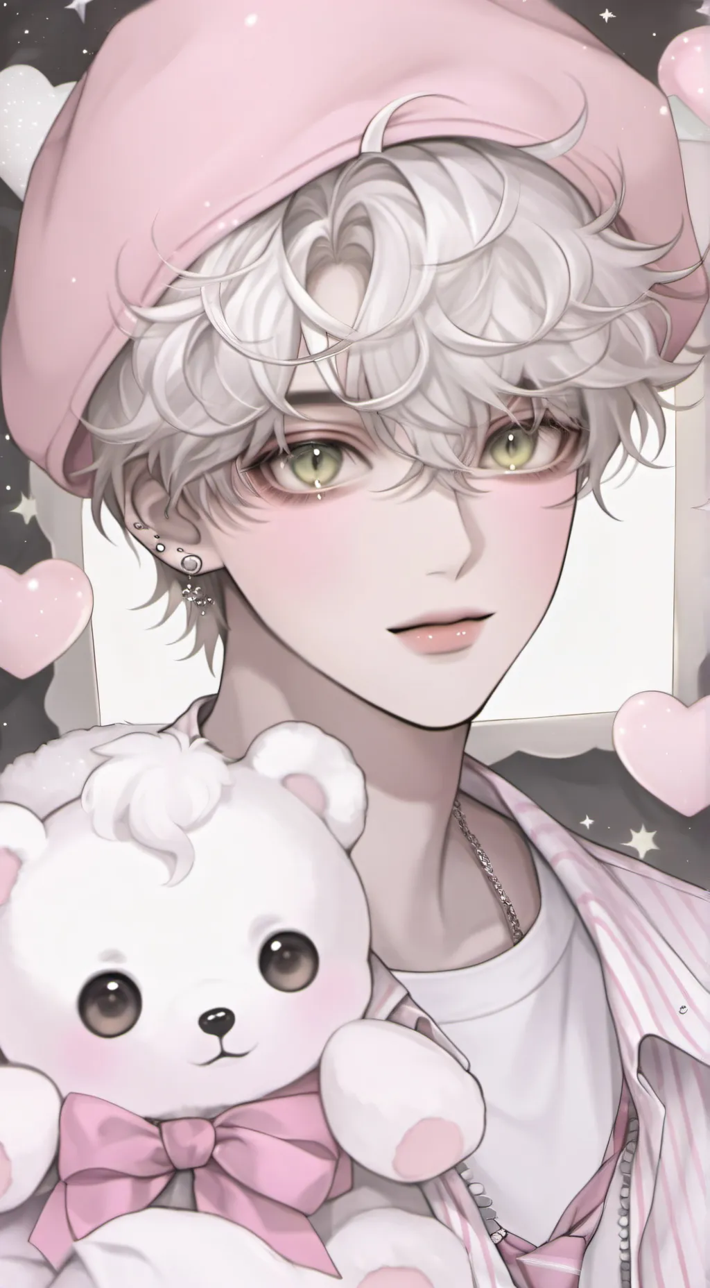 ai character: STRAY KIDS  background