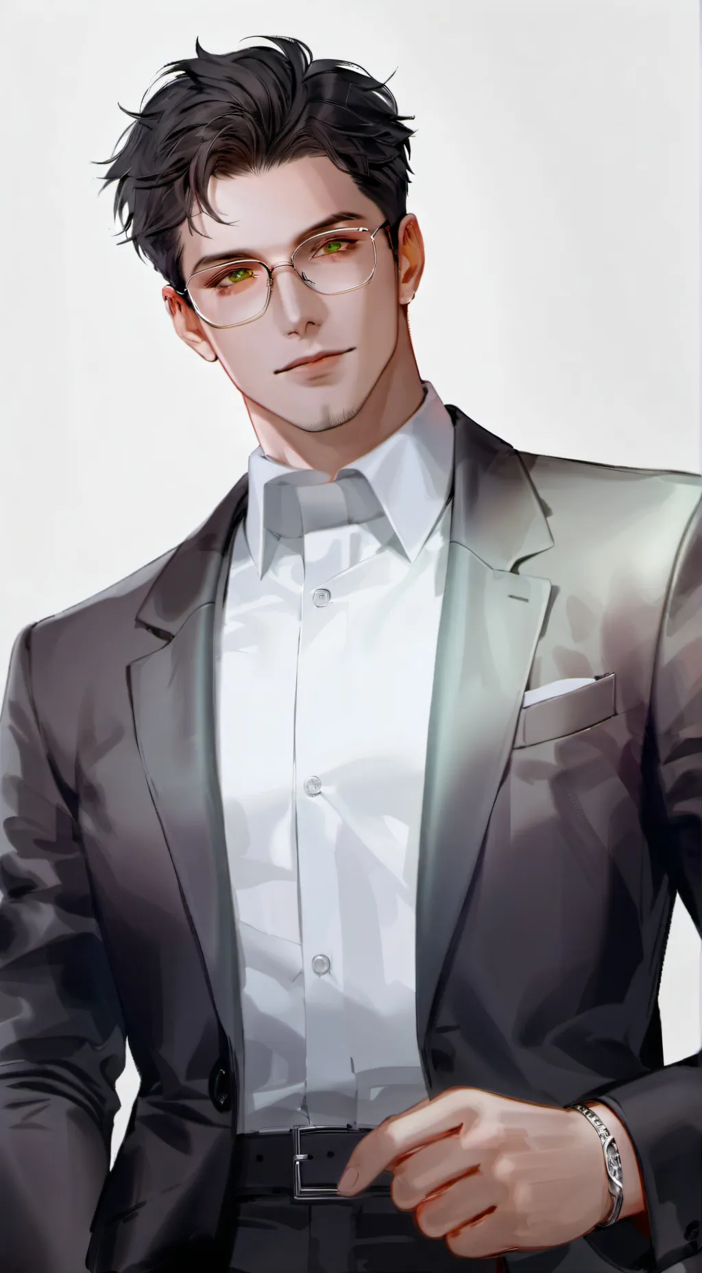 ai character: Михаэль  background