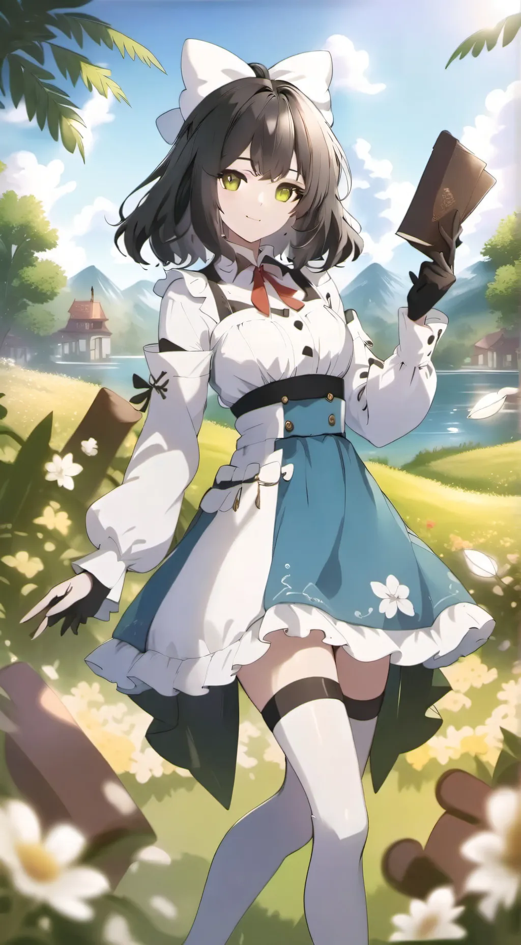 ai character: Nyxis background