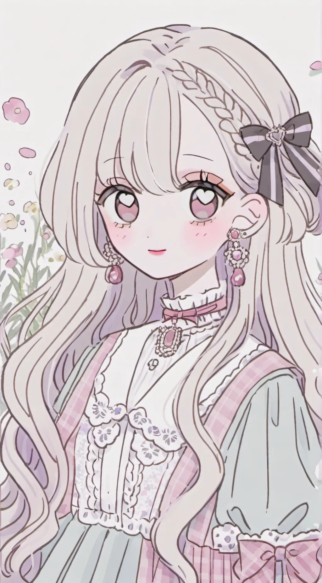 ai character: Kny girls Queens👑 background