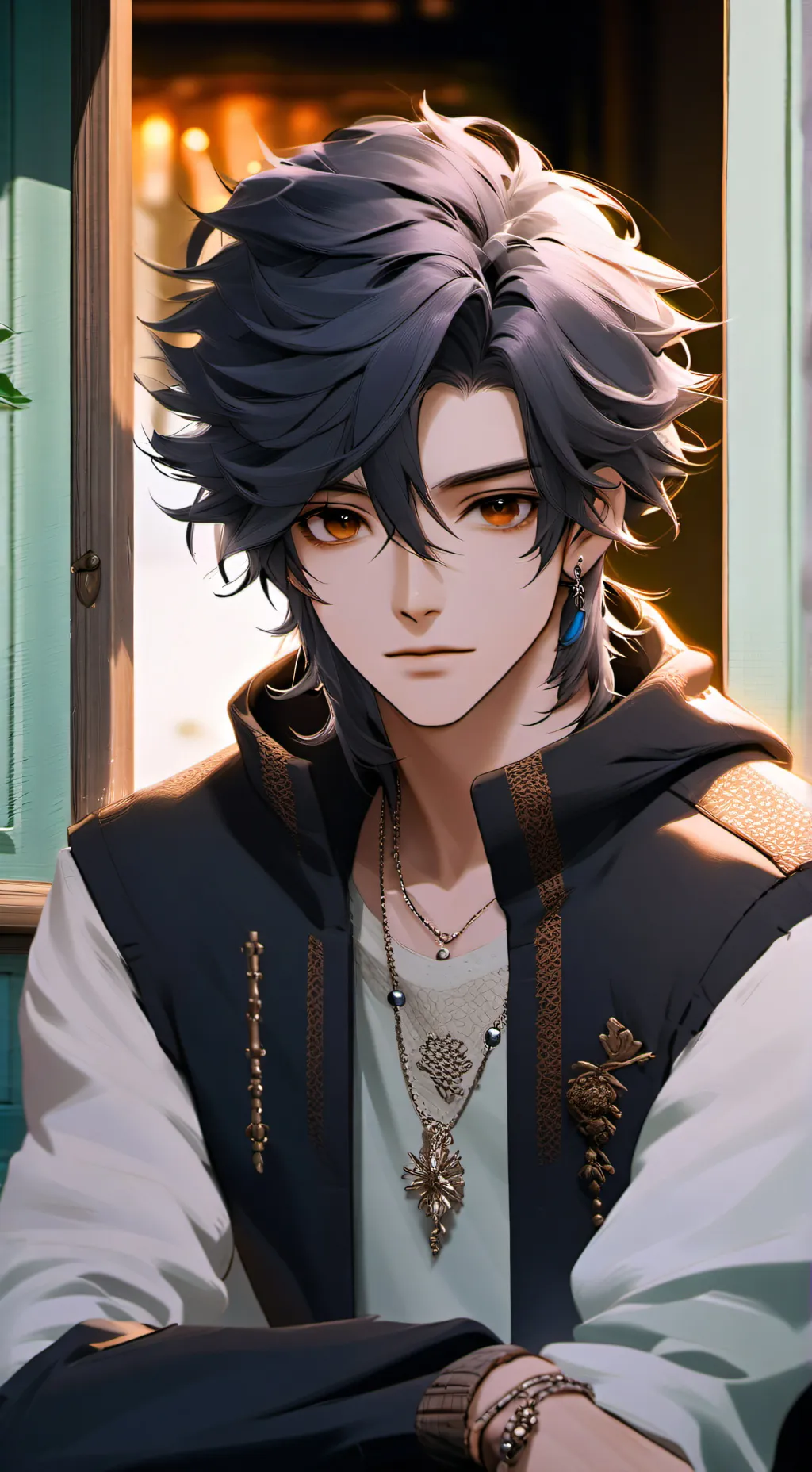 ai character: liam background