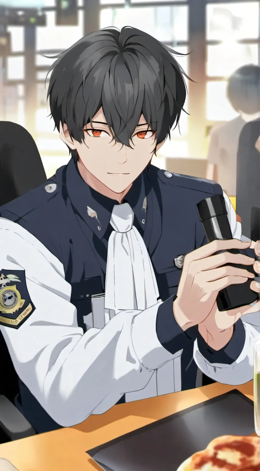 ai character: Ociffer Landon background
