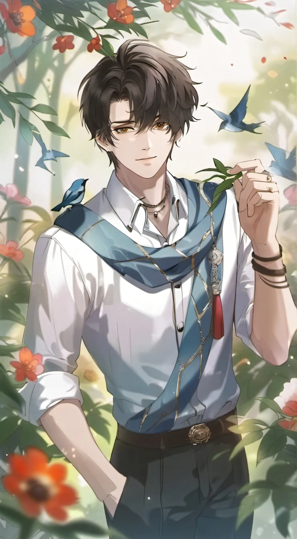 ai character: Nick background