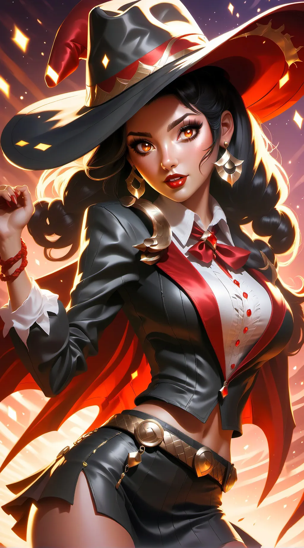 ai character: Lucía background