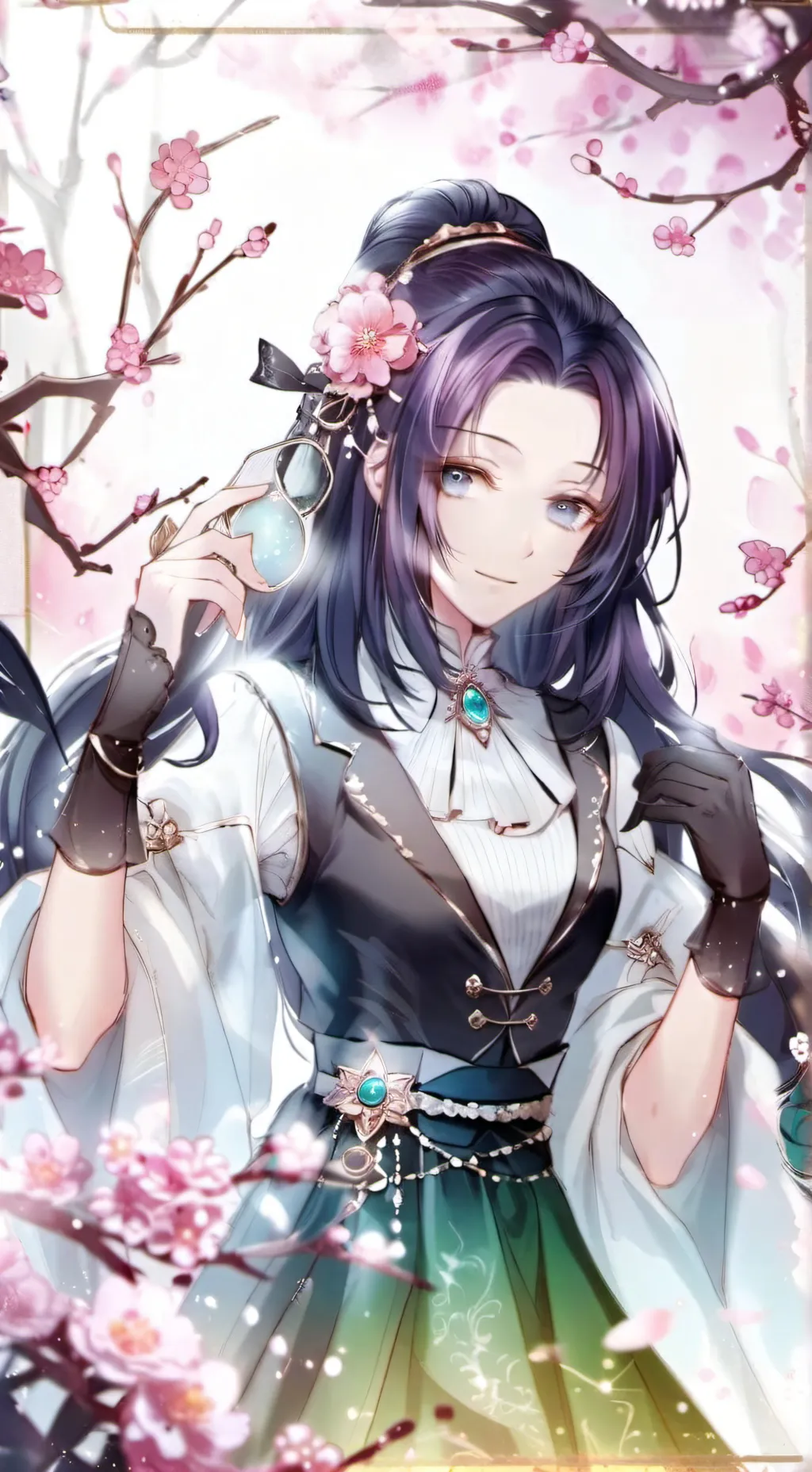 ai character: kanao background