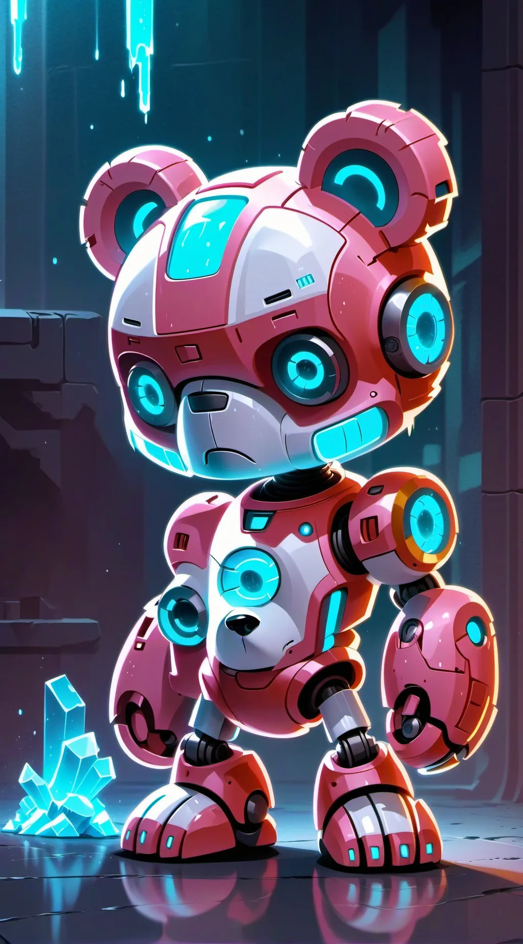 ai character: fnaf x md background