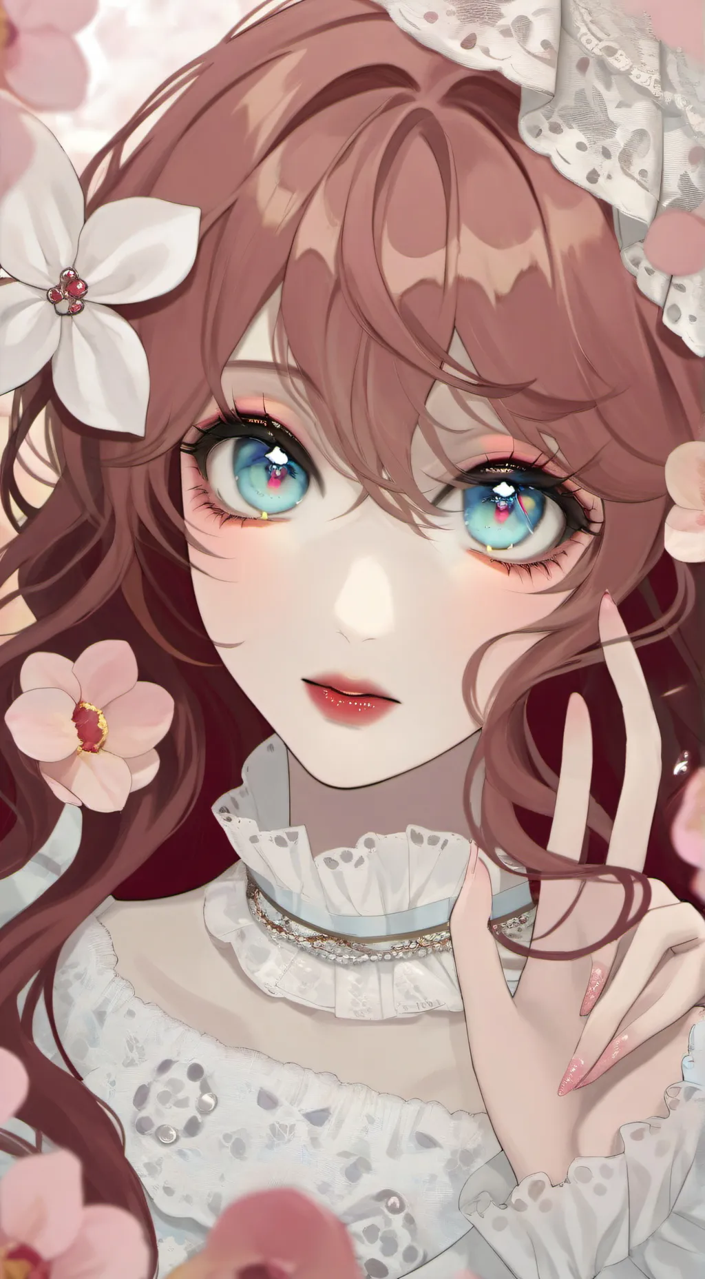 ai character: sprout x cosmo❤️🧡💛 background